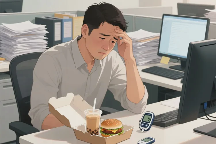 37歲中午血糖14.7是怎么回事(圖1)