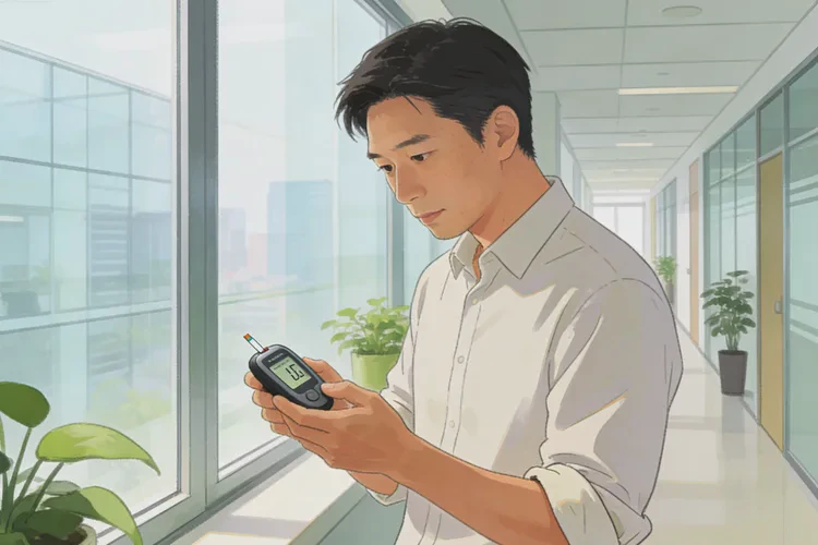 35岁中餐血糖7.2是怎么回事(图2)