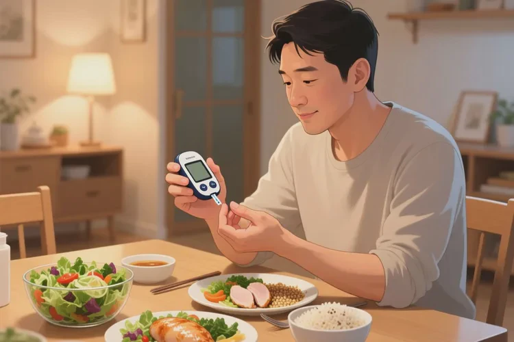 38岁晚餐血糖4点9是怎么回事(图1)