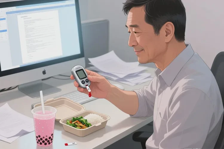 38岁中餐血糖17.5是怎么回事(图1)