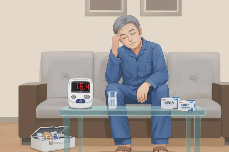 45歲下午血糖16.4是怎么回事(圖1)