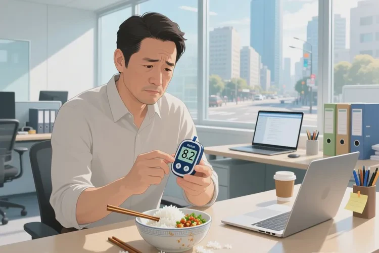 37歲中餐血糖3點(diǎn)0是怎么回事(圖1)