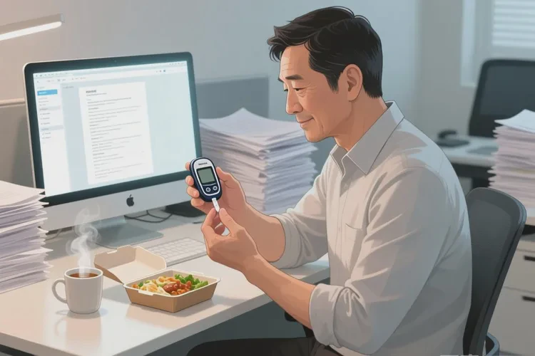 38歲中餐血糖20.6是怎么回事(圖1)