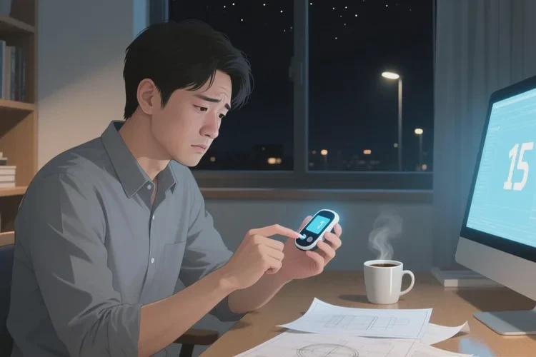 37岁晚上血糖12点1是怎么回事(图1)