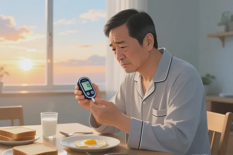 35岁早餐血糖21.5是怎么回事(图1)