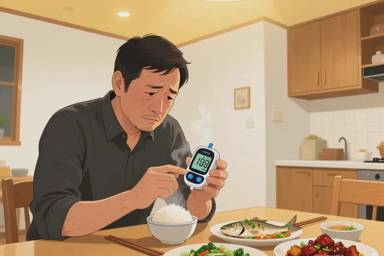 37歲晚餐血糖13點0是怎么回事(圖1)