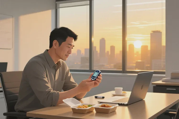 37岁中餐血糖8点6是怎么回事(图1)