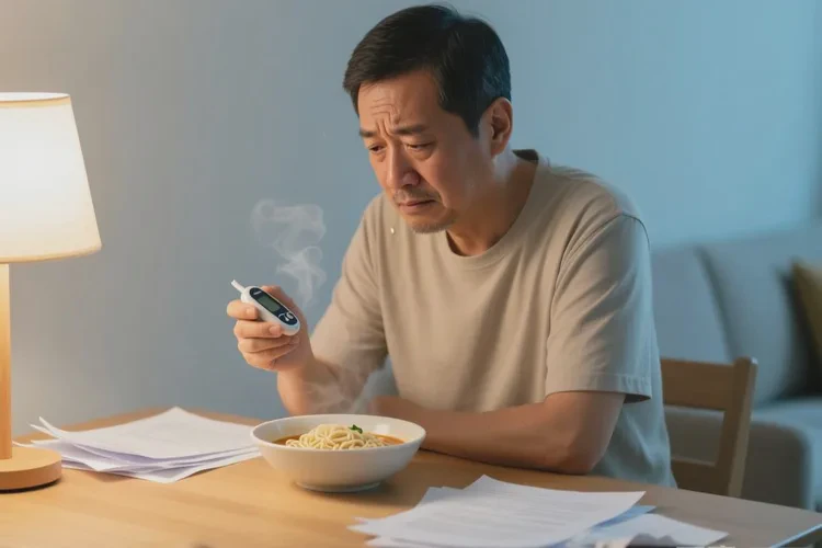 38岁晚餐血糖26.2是怎么回事(图1)