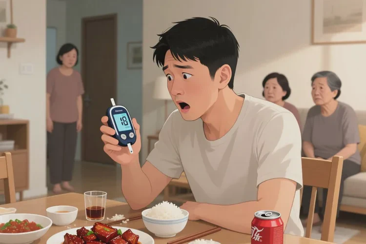 37岁中餐血糖30.1是怎么回事(图1)