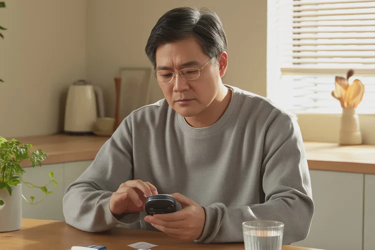 45歲早上空腹血糖30.8是怎么回事(圖1)