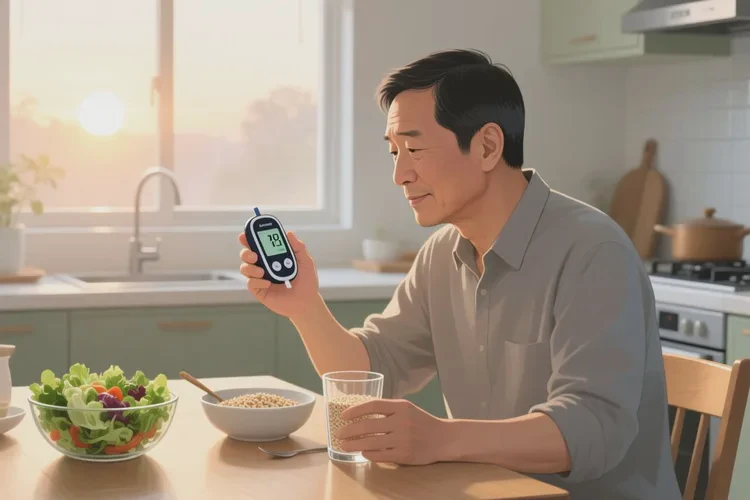 38岁早餐血糖17.4是怎么回事(图1)