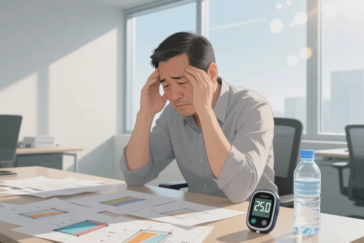 38岁中餐血糖25.0是怎么回事(图1)