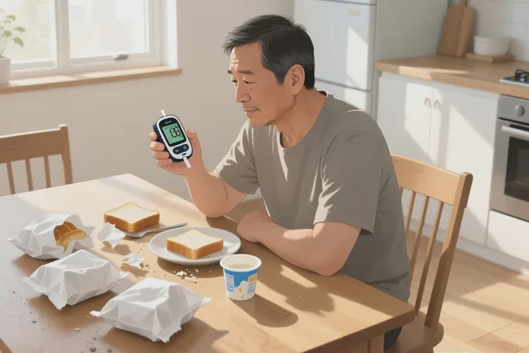 37岁早餐血糖12.3是怎么回事(图1)