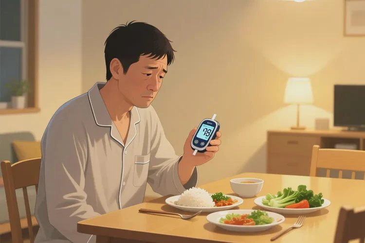 37岁晚餐血糖9点0是怎么回事(图1)