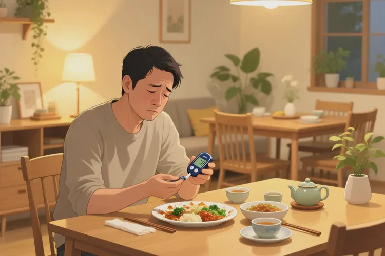 38歲中餐血糖24.9是怎么回事(圖1)