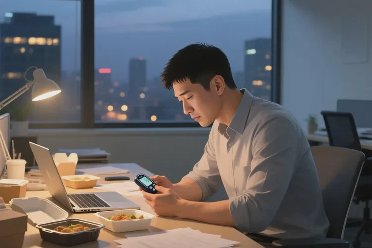 38岁中餐血糖26.8是怎么回事(图1)