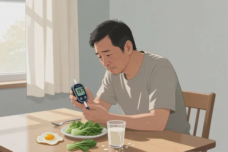 38岁早餐血糖19.7是怎么回事(图1)