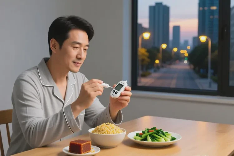 37歲晚餐血糖8點(diǎn)4是怎么回事(圖1)