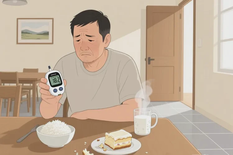 38歲晚餐血糖18.2是怎么回事(圖1)