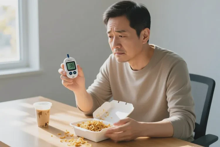 38歲中餐血糖17點(diǎn)2是怎么回事(圖1)