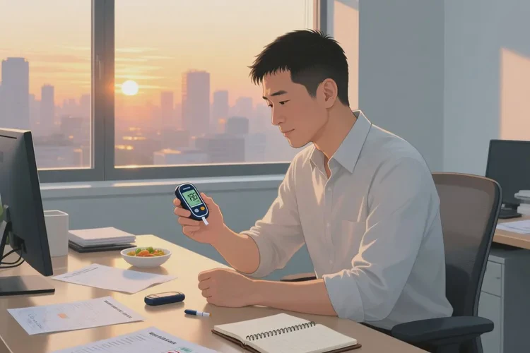 38岁中餐血糖7.2是怎么回事(图1)