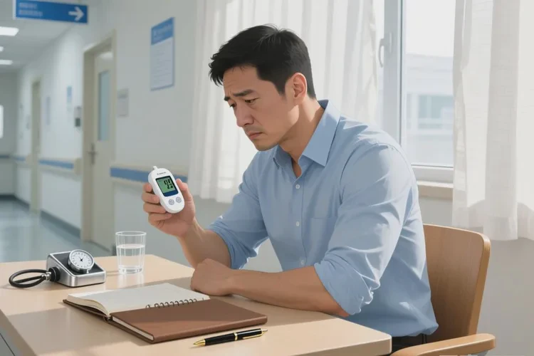 38岁早上空腹血糖18.3是怎么回事(图1)