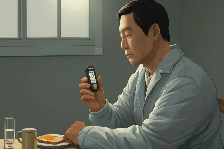 45歲早餐血糖29.8是怎么回事(圖1)