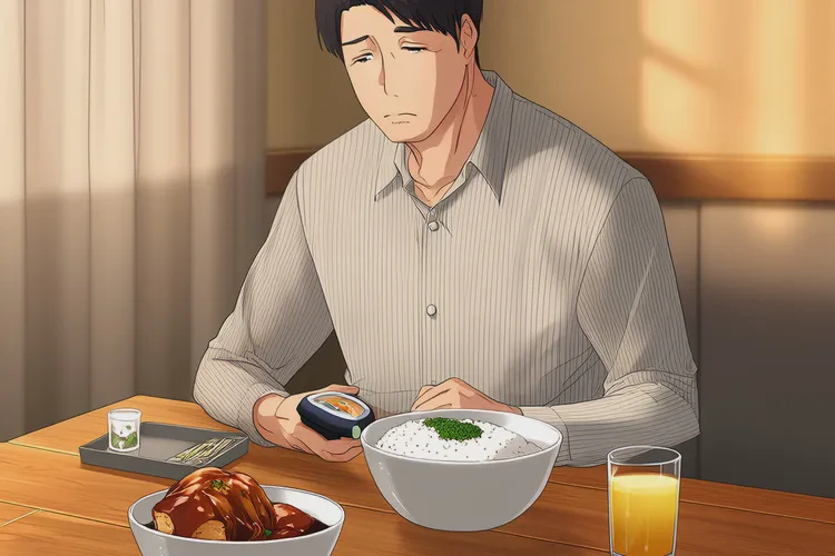 45岁晚餐血糖18点0是怎么回事(图1)