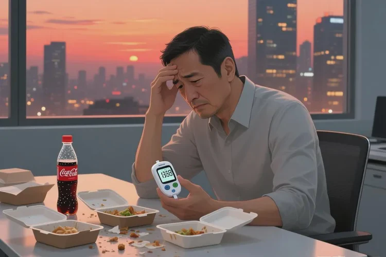 38歲中餐血糖15點(diǎn)9是怎么回事(圖1)