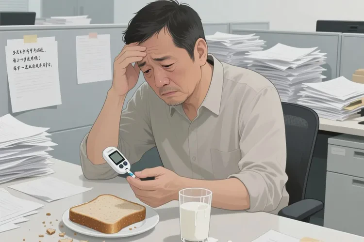 38岁早餐血糖3.5是怎么回事(图1)