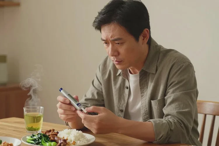 38岁中餐血糖15.8是怎么回事(图1)