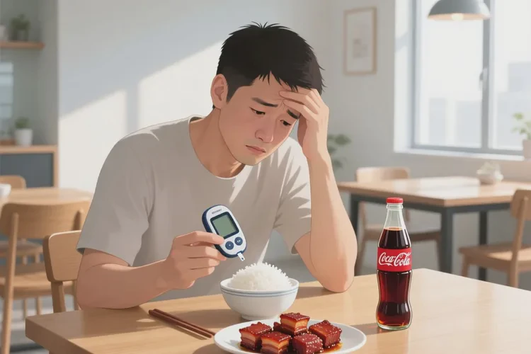 38岁中餐血糖19点8是怎么回事(图1)