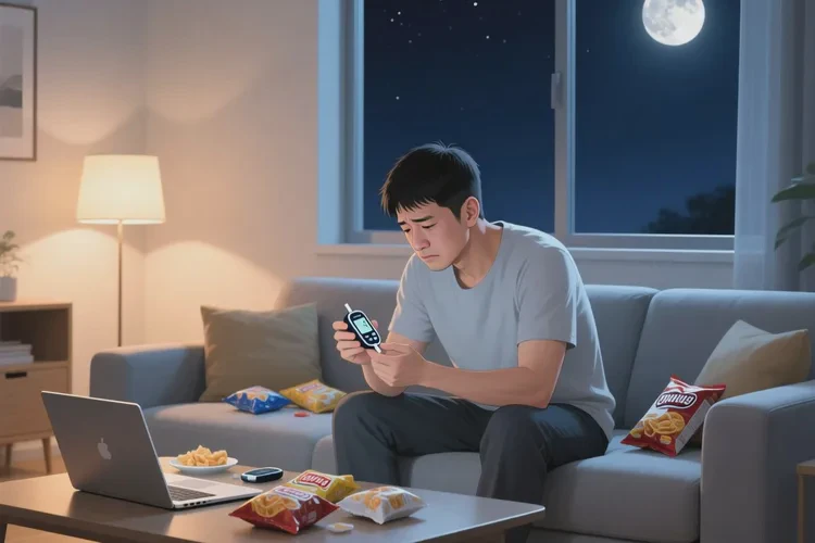 37岁晚上血糖19.2是怎么回事(图1)