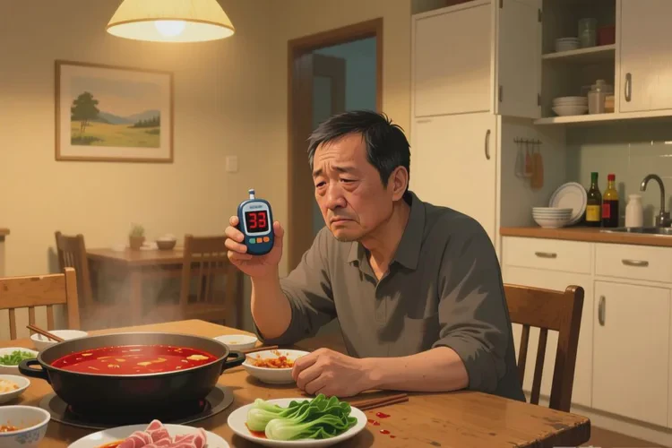 37歲晚餐血糖30.7是怎么回事(圖1)