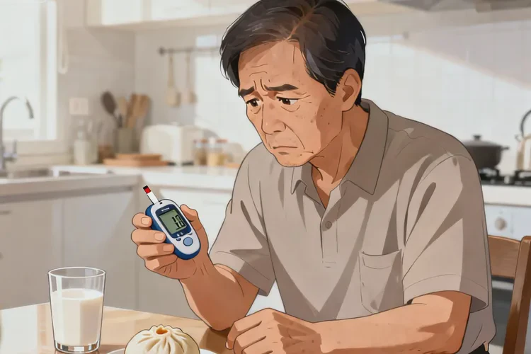 38歲早餐血糖19.6是怎么回事(圖1)