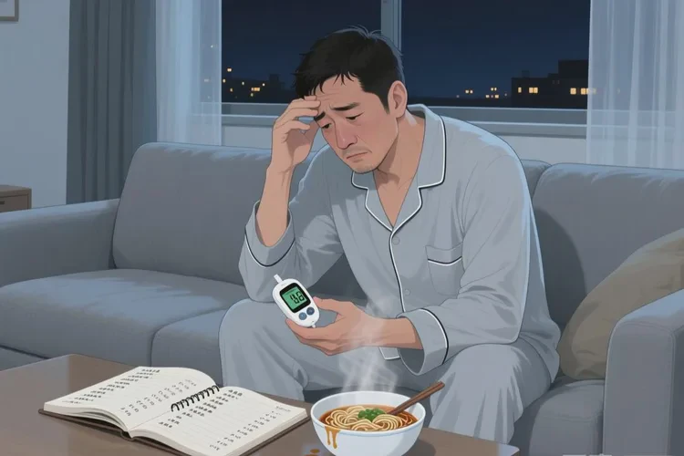 37岁晚上血糖8.7是怎么回事(图1)