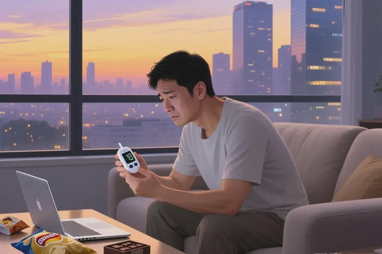 38岁空腹血糖20点8是怎么回事(图1)