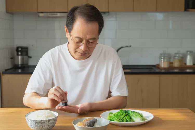 46岁晚餐血糖10.8是怎么回事(图1)