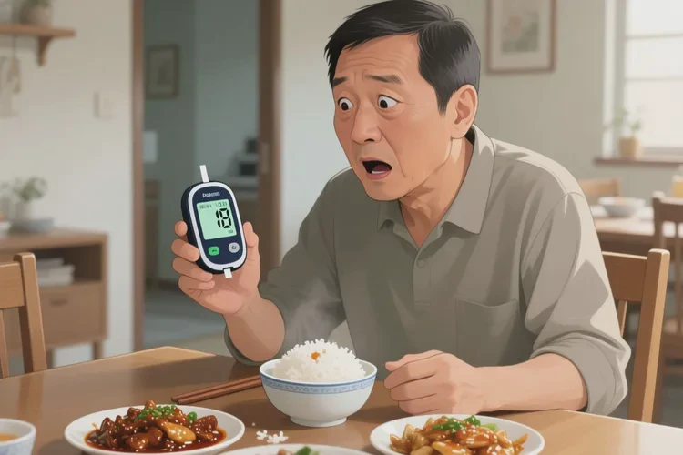 38歲中餐血糖26.2是怎么回事(圖1)