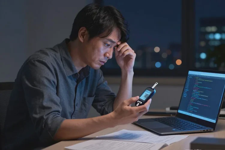 38岁早餐血糖3.8是怎么回事(图1)