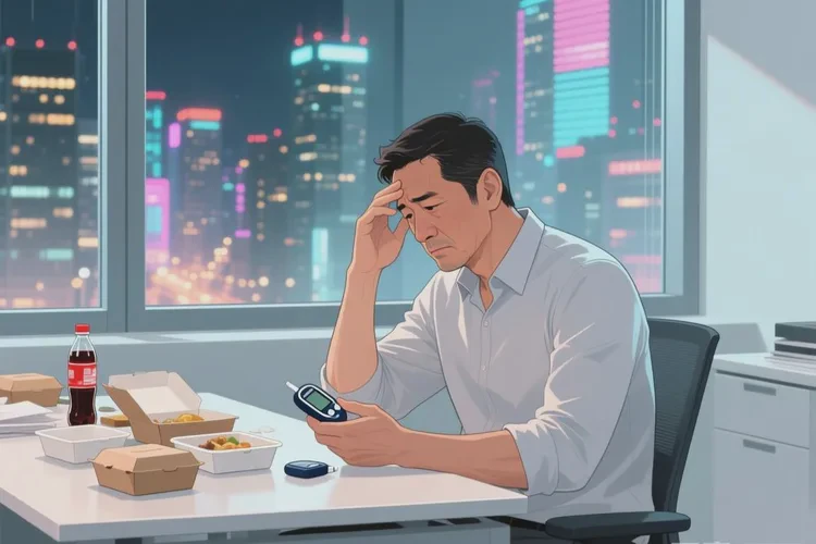 38歲中餐血糖11.2是怎么回事(圖1)