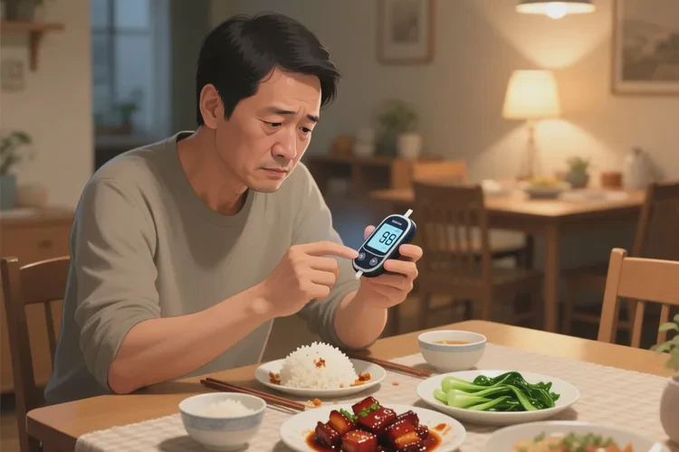 37歲中餐血糖14.4是怎么回事(圖1)