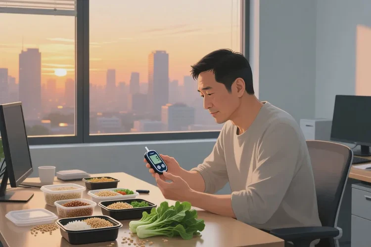 38歲中餐血糖9.0是怎么回事(圖1)