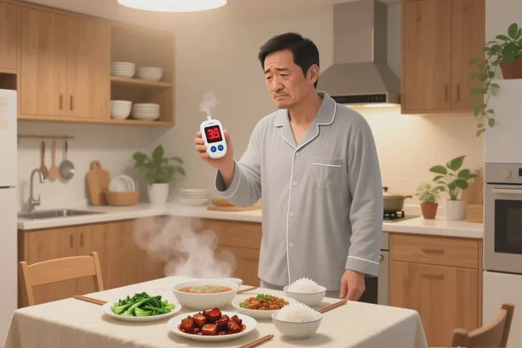 37岁晚餐血糖10.3是怎么回事(图1)