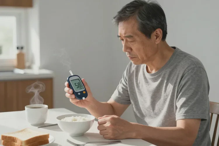 38岁早餐血糖25.2是怎么回事(图1)