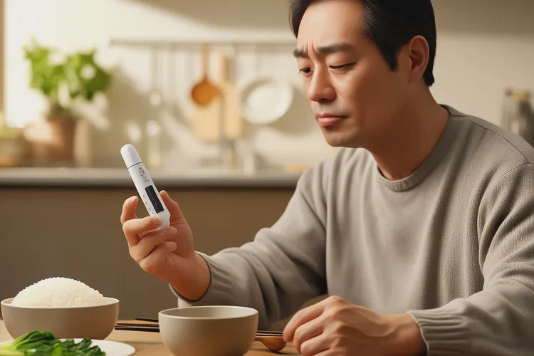 46岁晚餐血糖17.7是怎么回事(图1)