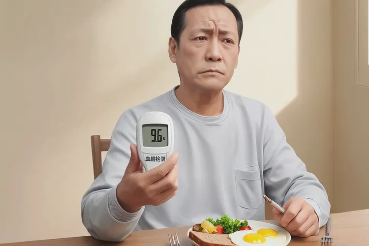 45岁早餐血糖9点6是怎么回事(图1)