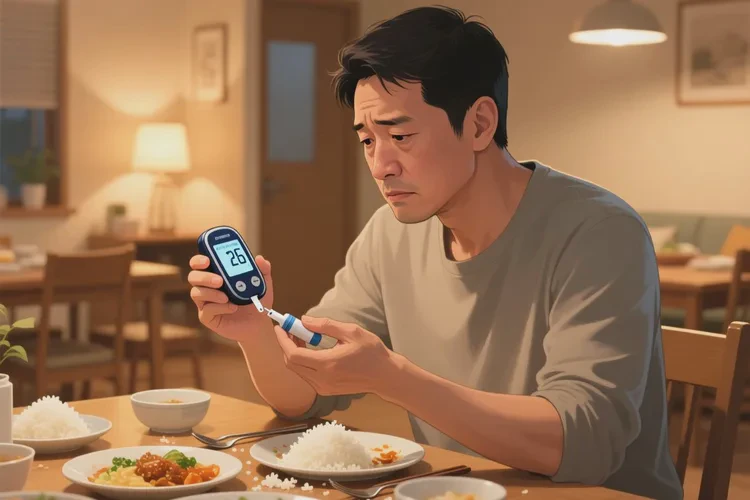 37歲晚餐血糖27.9是怎么回事(圖1)