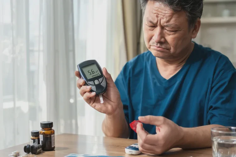 46岁晚上血糖26.4是怎么回事(图1)