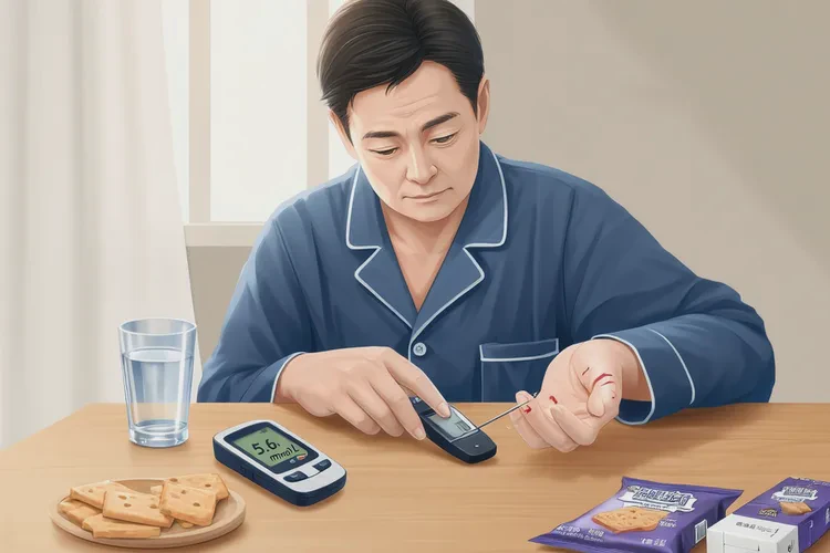 45岁早上空腹血糖8点6是怎么回事(图1)